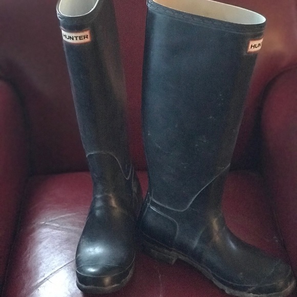 Hunter Shoes - Hunter Boots - Black